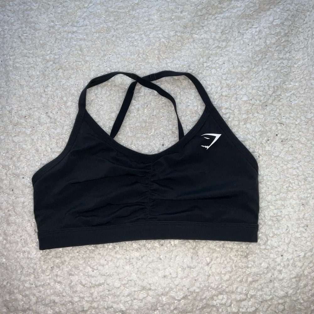 Black Gymshark Sports Bra